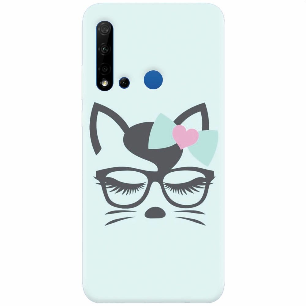 Husa silicon pentru Huawei P20 Lite (2019), Angel Cat