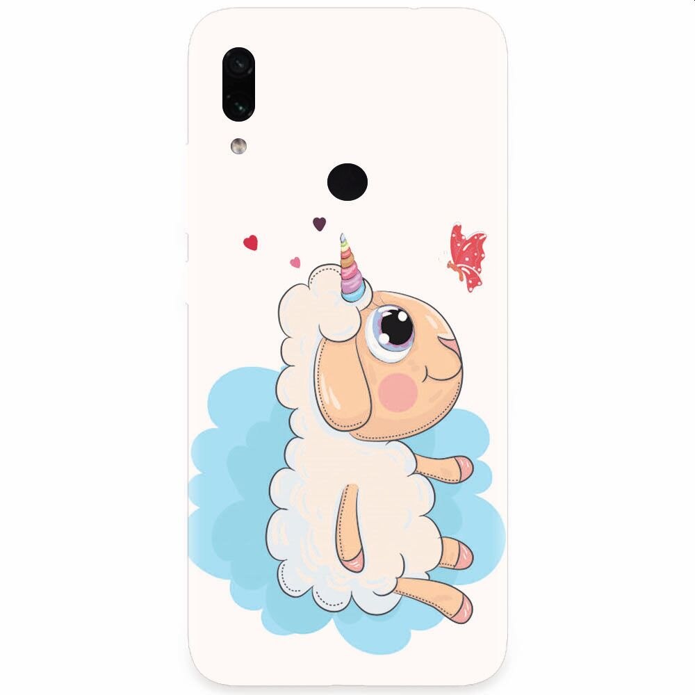 Husa silicon pentru Xiaomi Redmi Note 7, Sheep Star