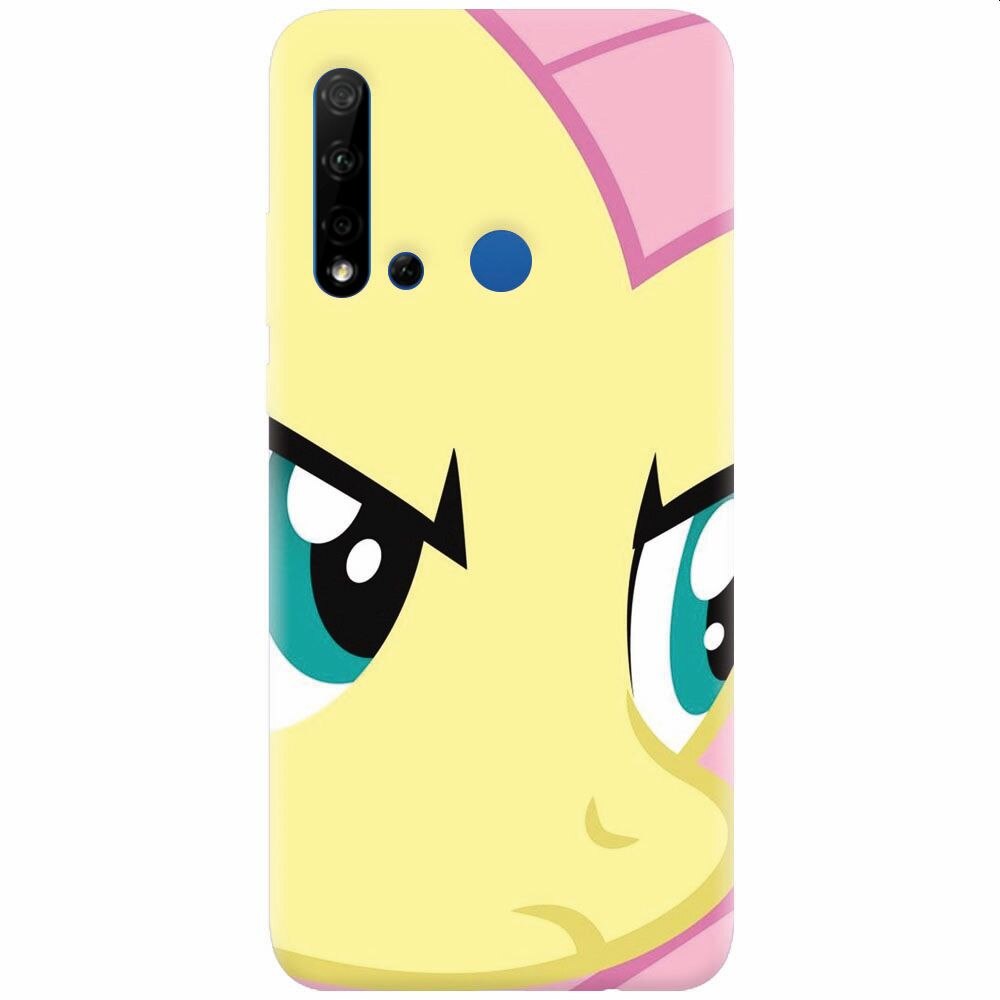 Husa silicon pentru Huawei P20 Lite (2019), Close Up Fluttershy My Little Pony Friendship Is Magic
