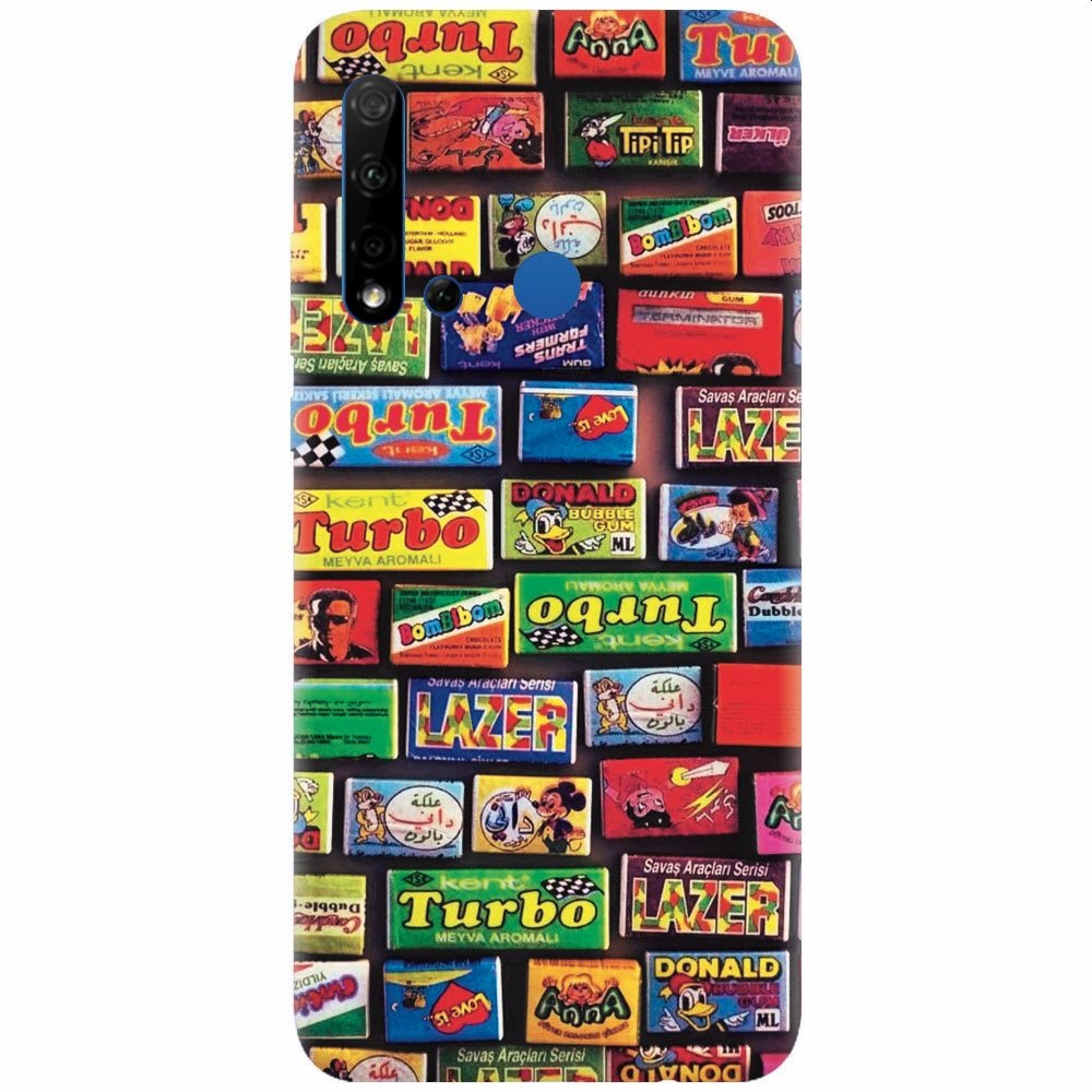 Husa silicon pentru Huawei P20 Lite (2019), Chewing Gum Turbo