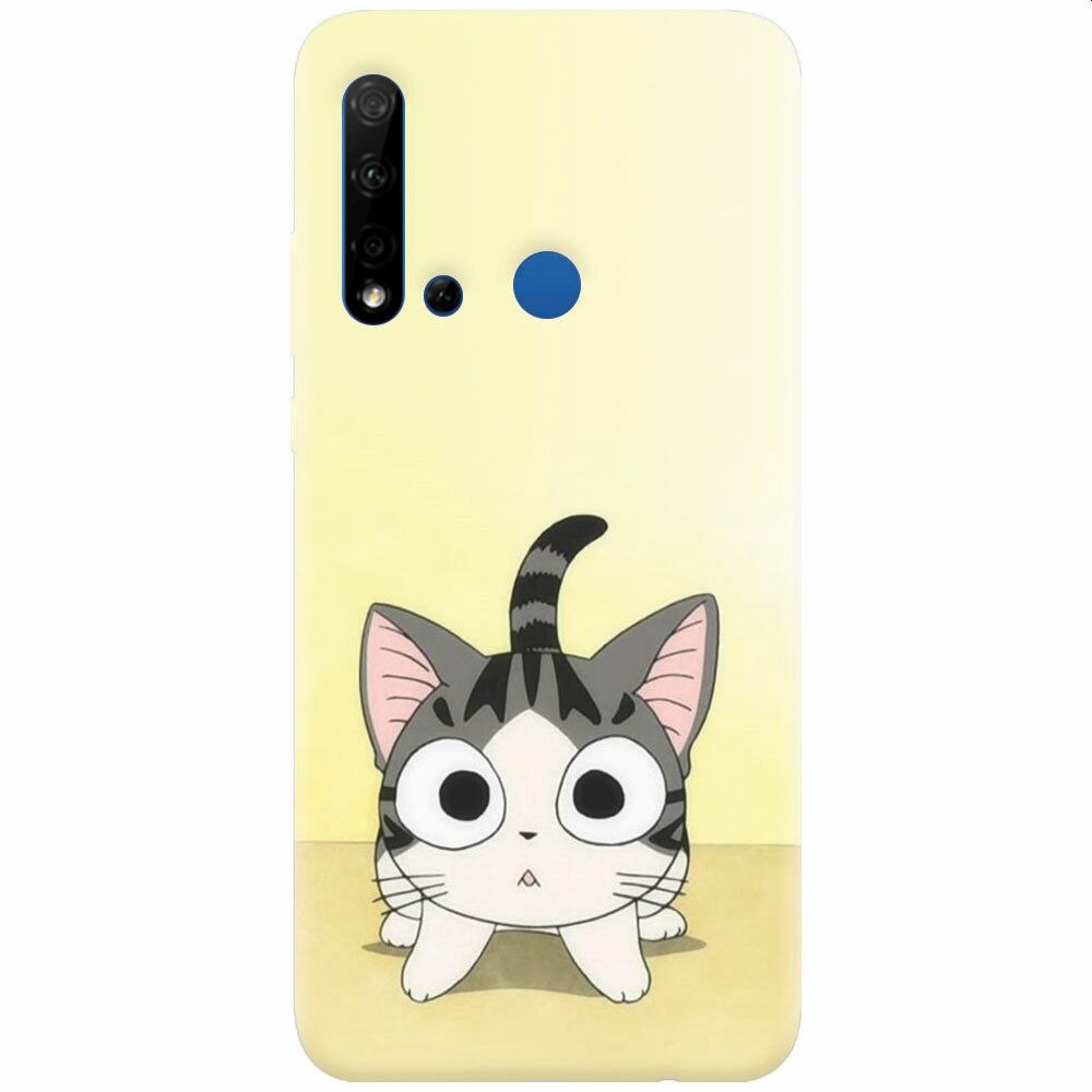 Husa silicon pentru Huawei P20 Lite (2019), Cute Ktty