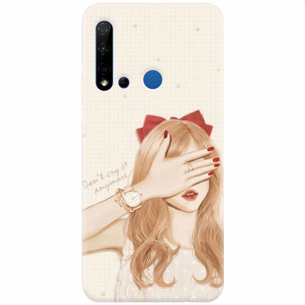 Husa silicon pentru Huawei P20 Lite (2019), Dont Cry Anymore
