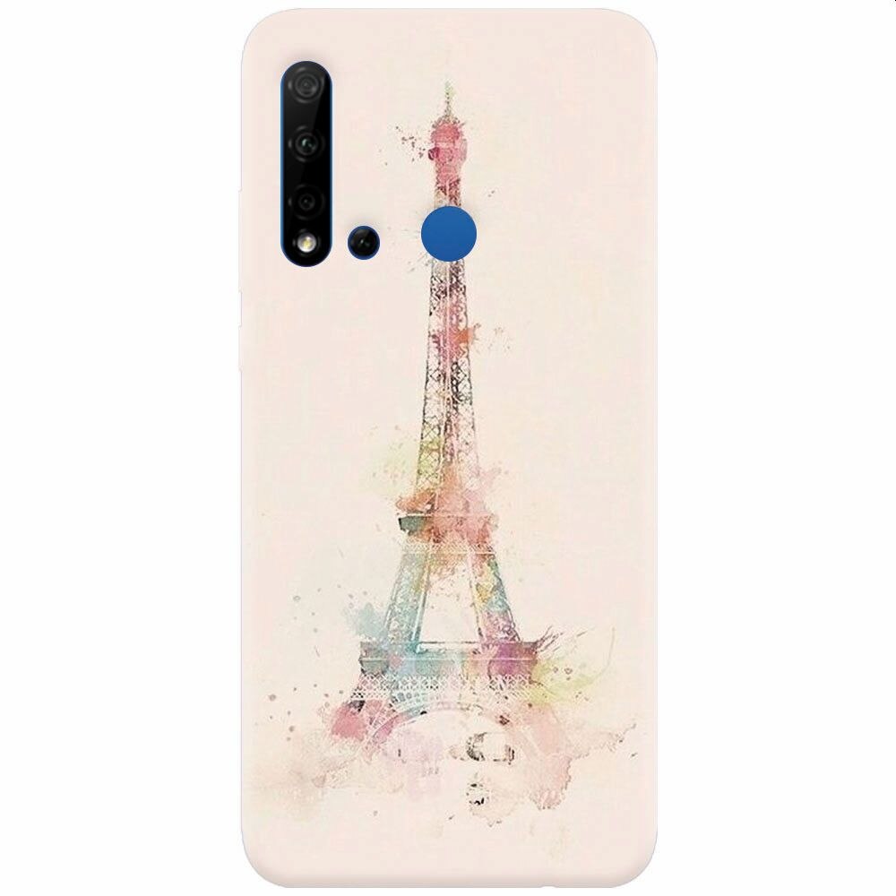 Husa silicon pentru Huawei P20 Lite (2019), Eiffel Tower 001