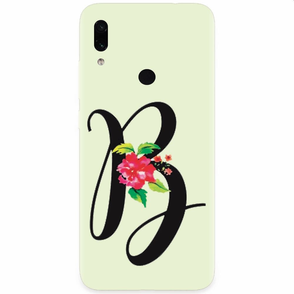 Husa silicon pentru Xiaomi Redmi Note 7, Litera B