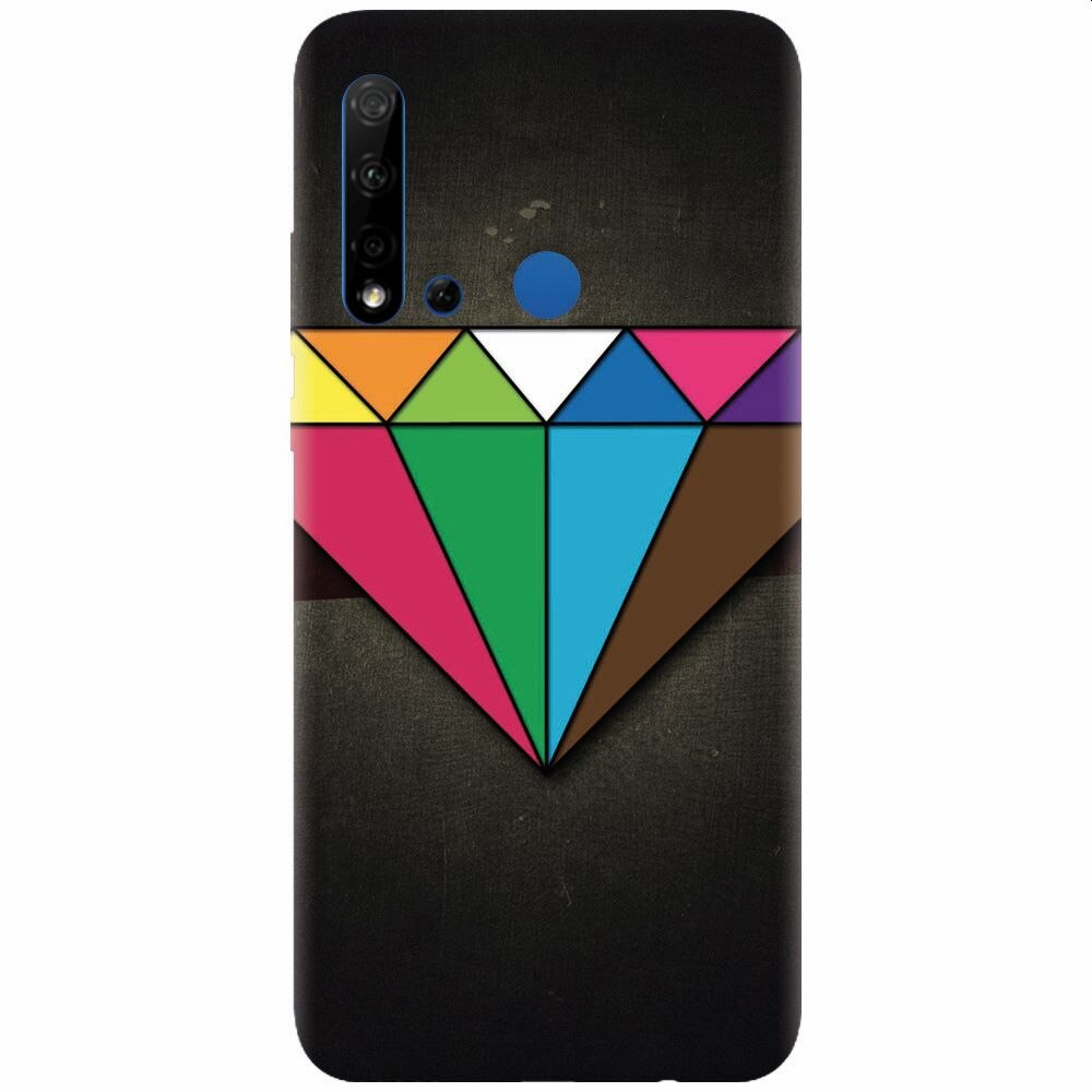 Husa silicon pentru Huawei P20 Lite (2019), Colorful Diamond