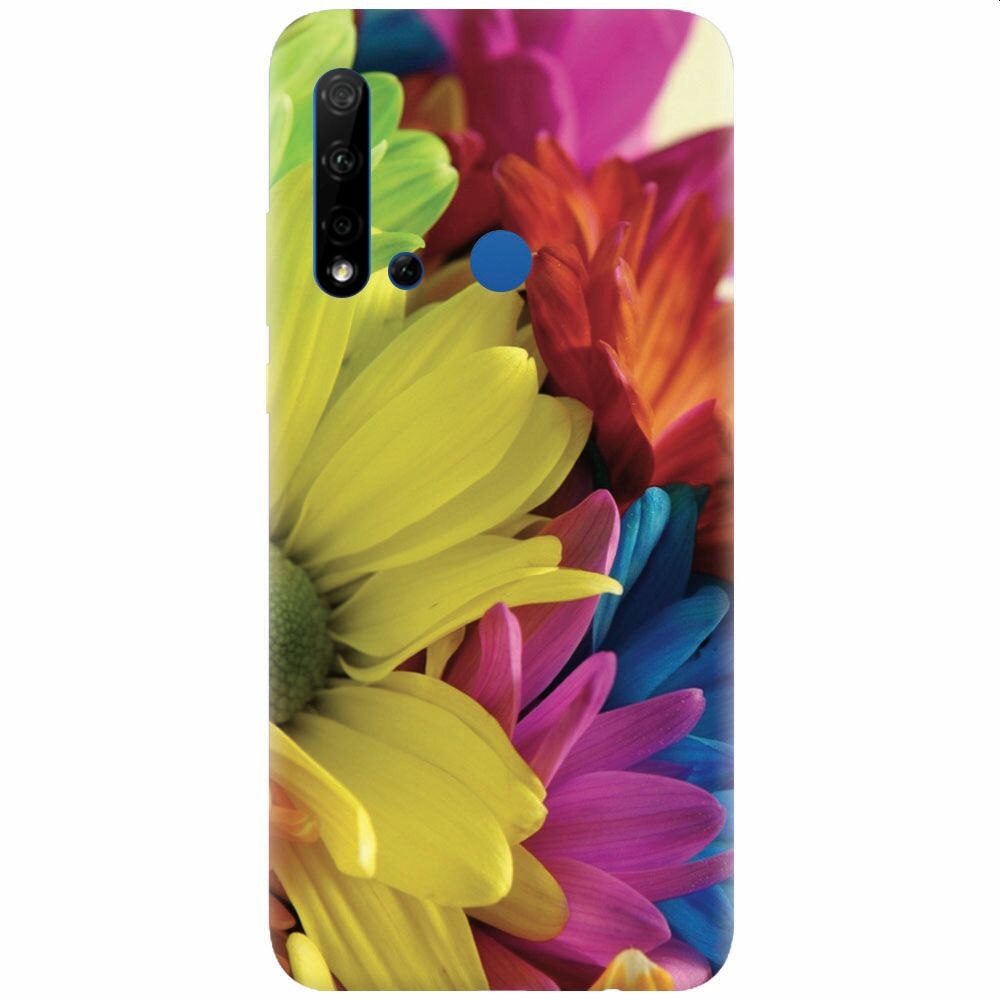 Husa silicon pentru Huawei P20 Lite (2019), Flower