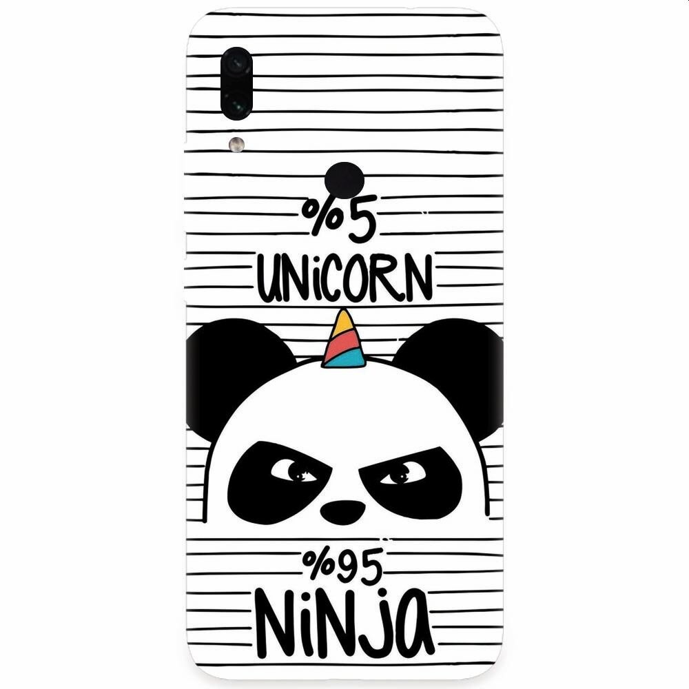 Husa silicon pentru Xiaomi Redmi Note 7, Unicorn Ninja
