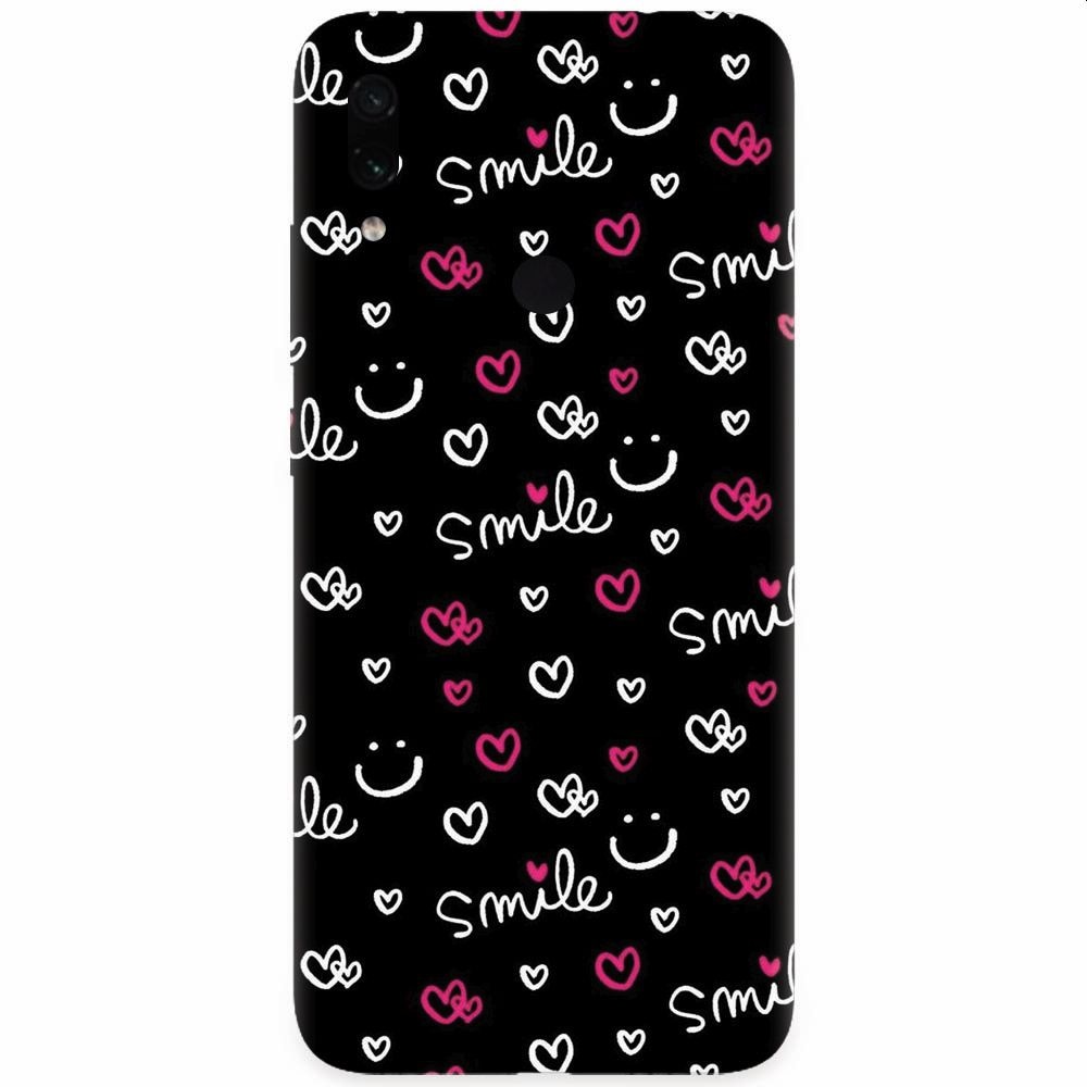 Husa silicon pentru Xiaomi Redmi Note 7, Smile 101