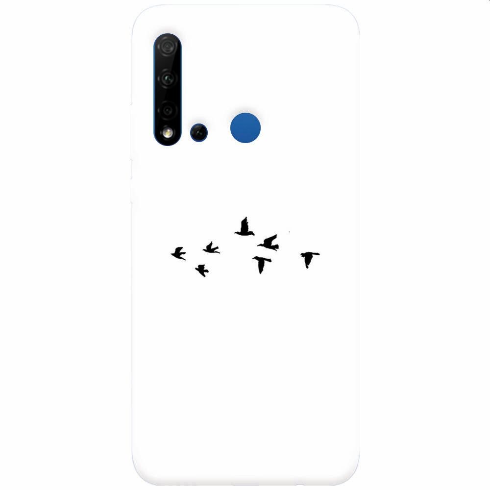 Husa silicon pentru Huawei P20 Lite (2019), Birds
