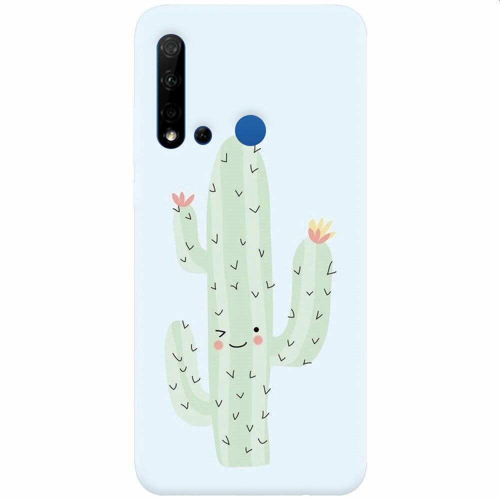 Husa silicon pentru Huawei P20 Lite (2019), Cactus