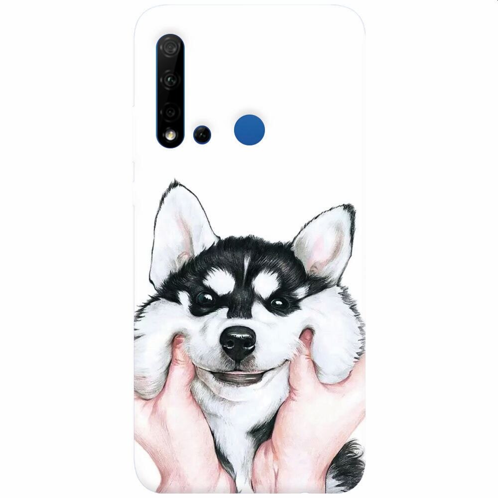 Husa silicon pentru Huawei P20 Lite (2019), Cute Dog 1