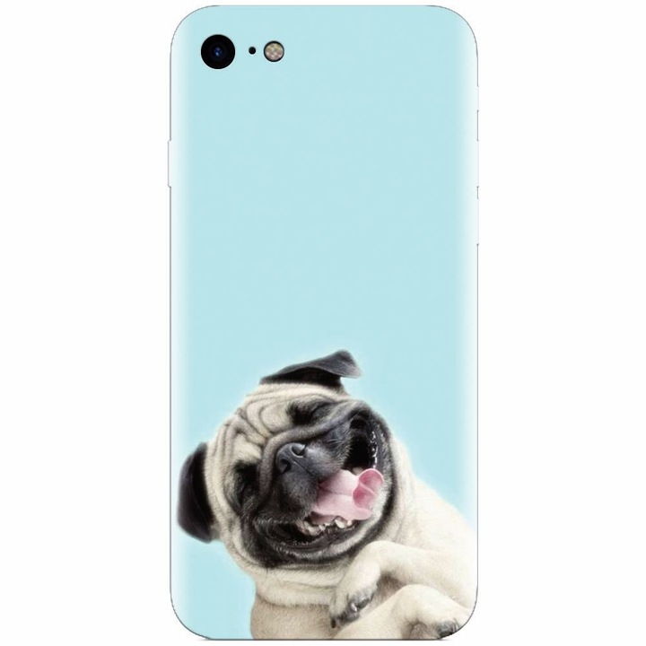 Szilikon tok Apple Iphone 5 / 5S / SE, Happy Dog telefonhoz