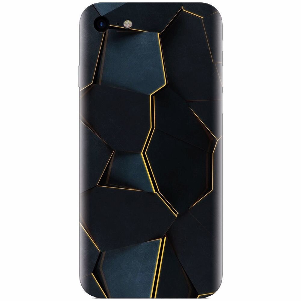 Husa silicon pentru Apple Iphone 5 / 5S / SE, Abstract Draw