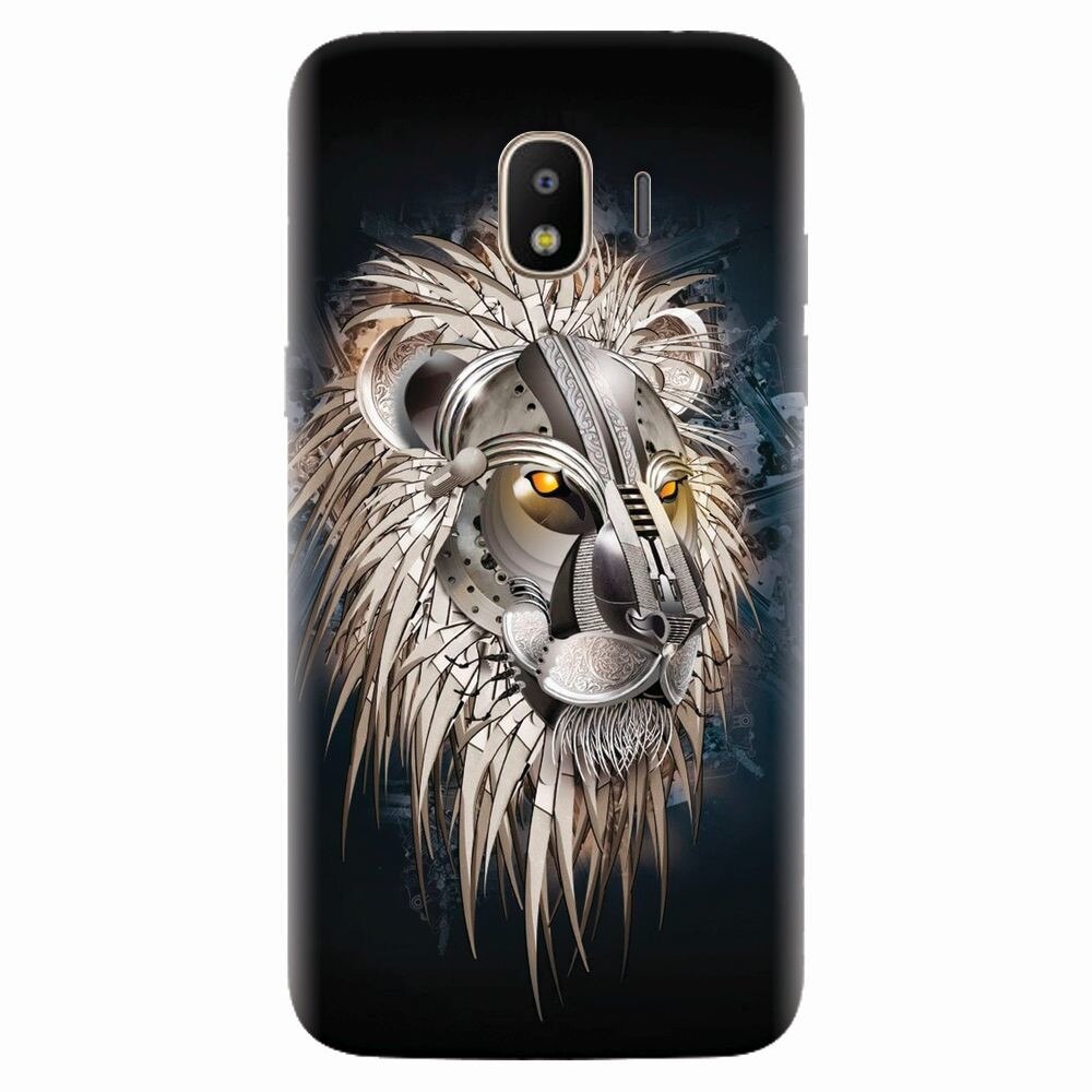 Husa silicon pentru Samsung Galaxy J2 pro 2018, Abstract Lion 001