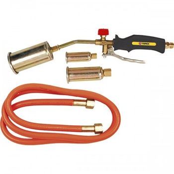Set arzator, putere 19.5kW, furtun 1.5m, temperatura 1850°C , Topex Set arzator, putere 19.5kW, furtun 1.5m, temperatura 1850°C , Topex