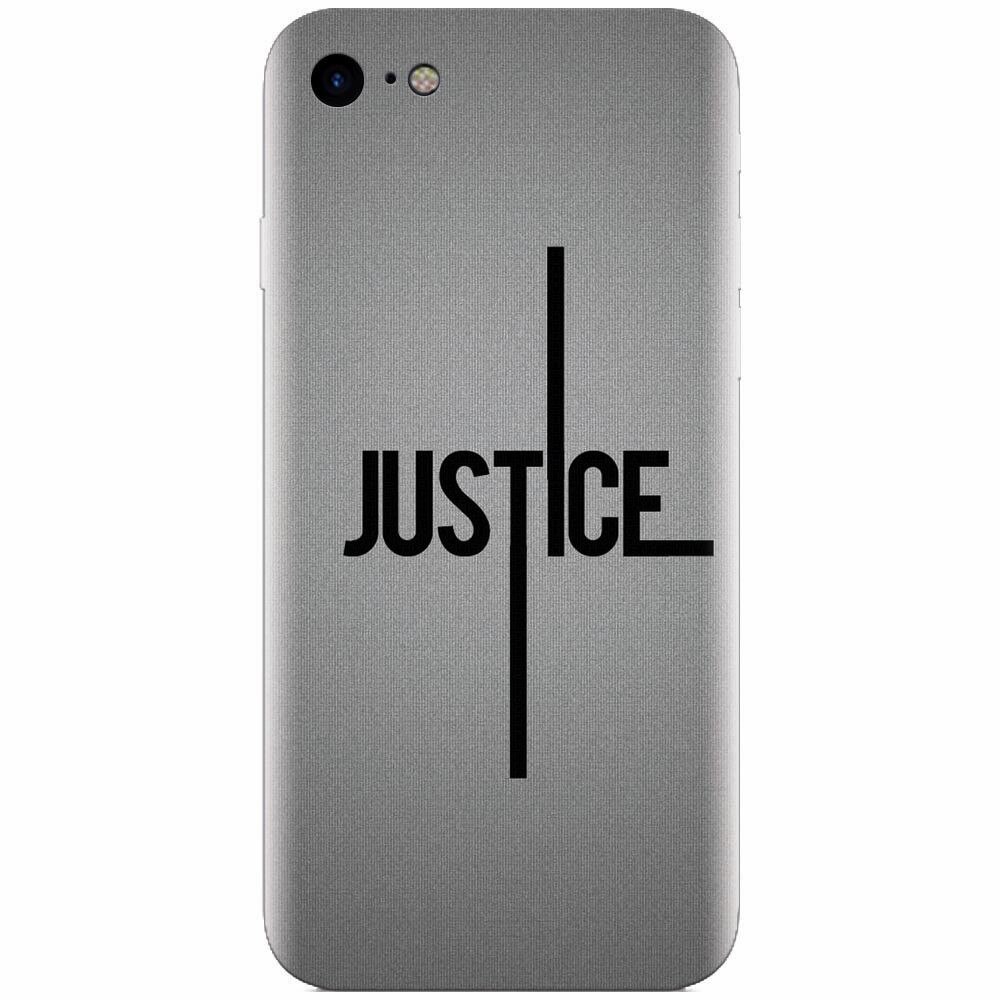 Husa silicon pentru Apple Iphone 5 / 5S / SE, Amir Justice Minimalistic Nubheebuccus Text