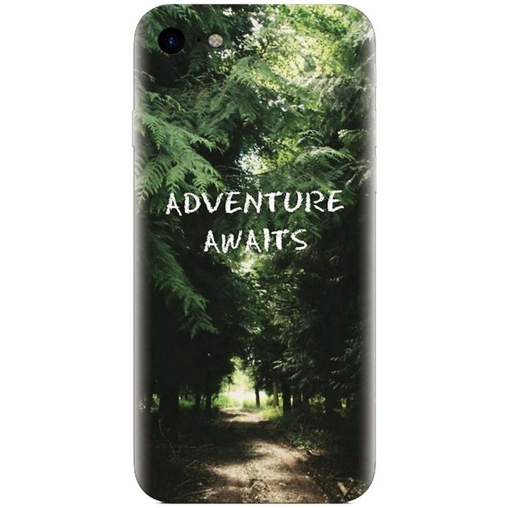 Apple Iphone 5 / 5S / SE, Adventure Awaits Forest-tel kompatibilis szilikon tok