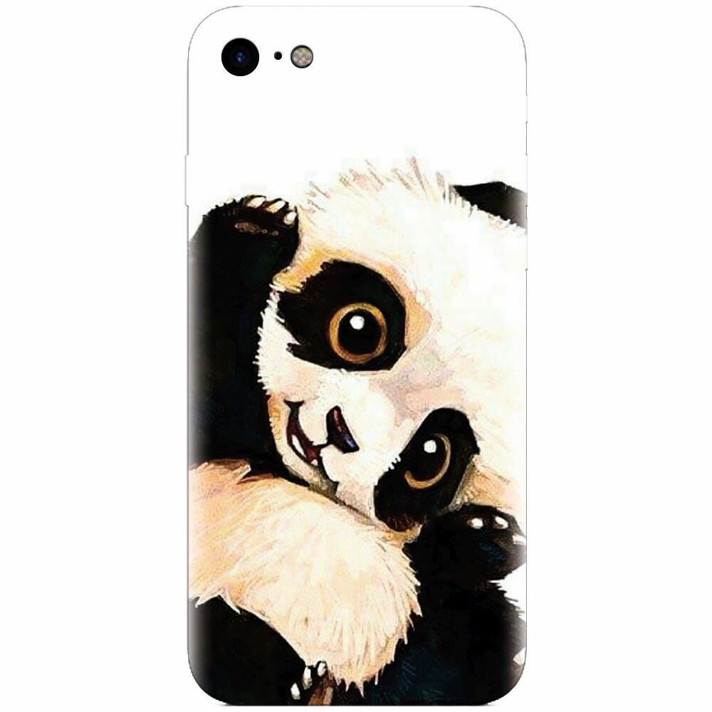 Husa silicon pentru Apple Iphone 5c, Baby Panda 002