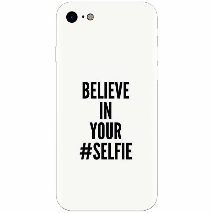 Szilikon tok Apple Iphone 5 / 5S / SE telefonhoz, Believe In Yourlfie