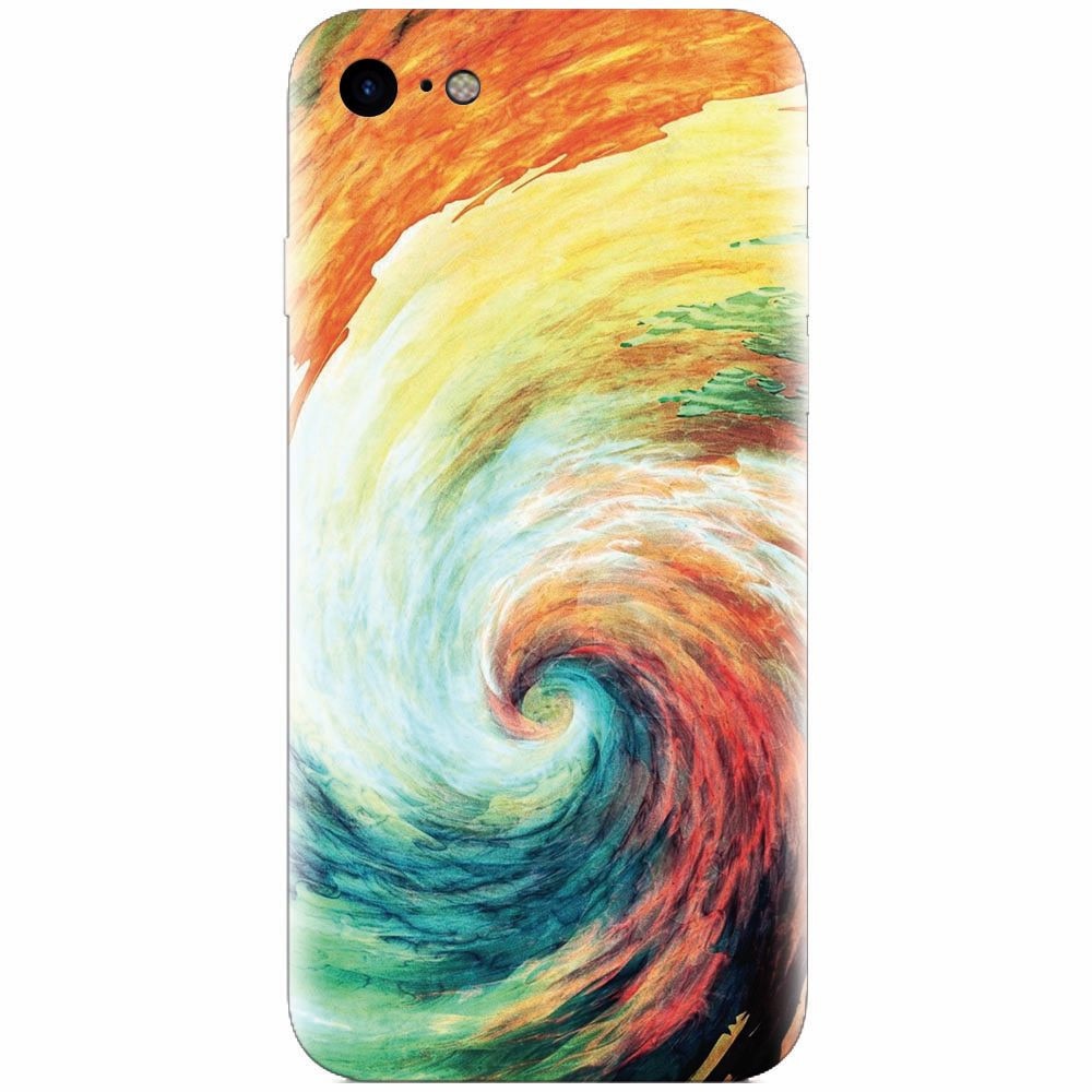 Husa silicon pentru Apple Iphone 5 / 5S / SE, Big Wave Painting