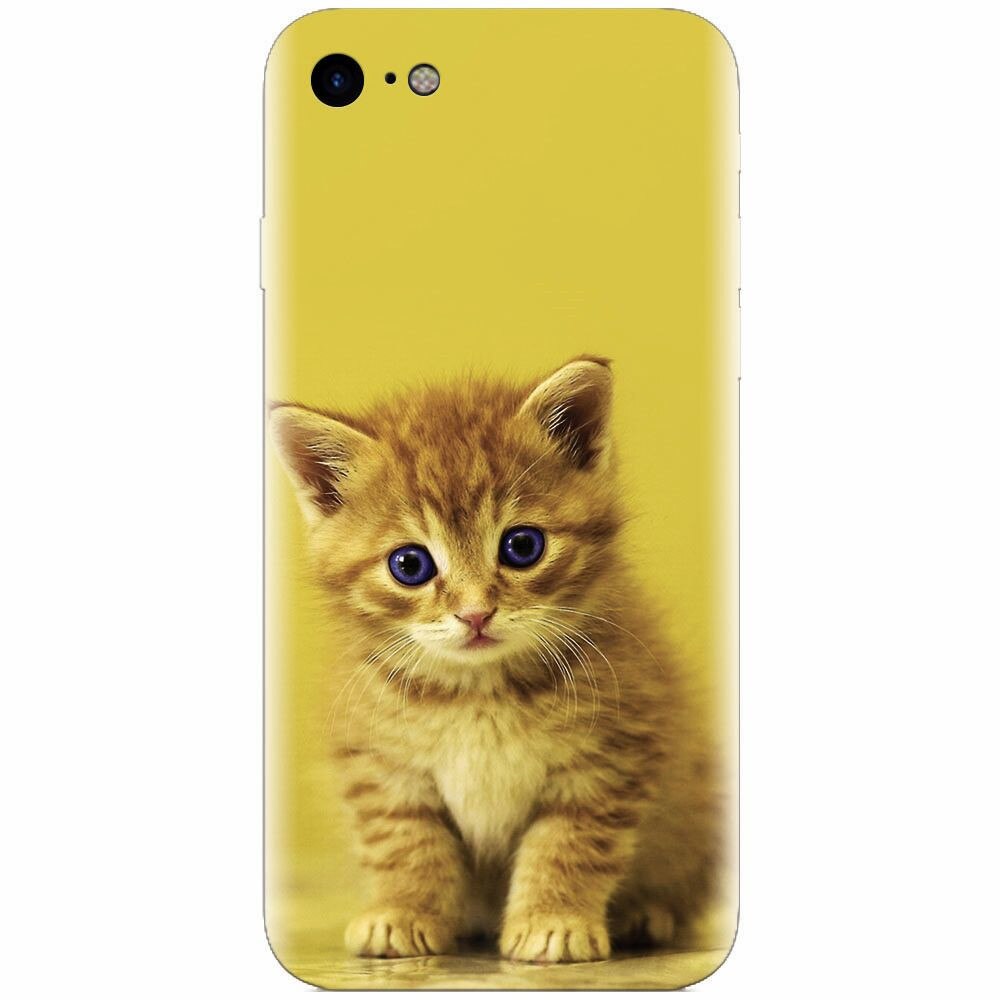 Husa silicon pentru Apple Iphone 5c, Baby Kitten