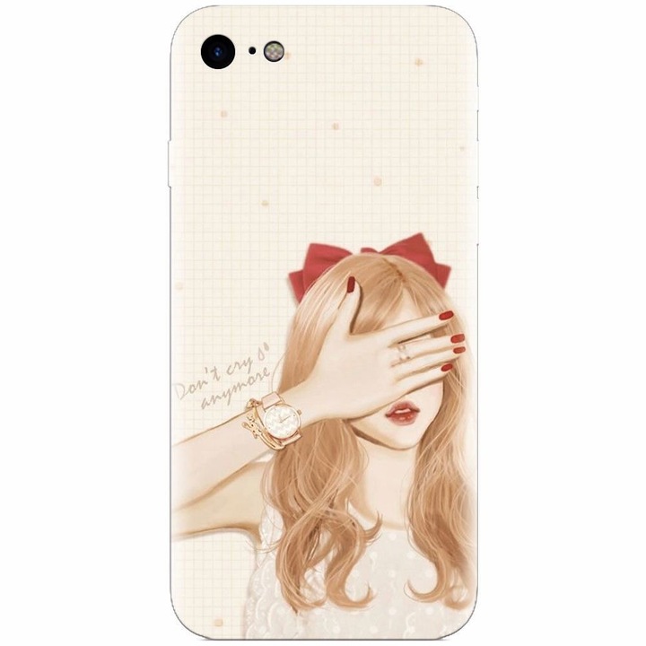 Szilikon tok Apple Iphone 5 / 5S / SE telefonhoz, Dont Cry Anymore