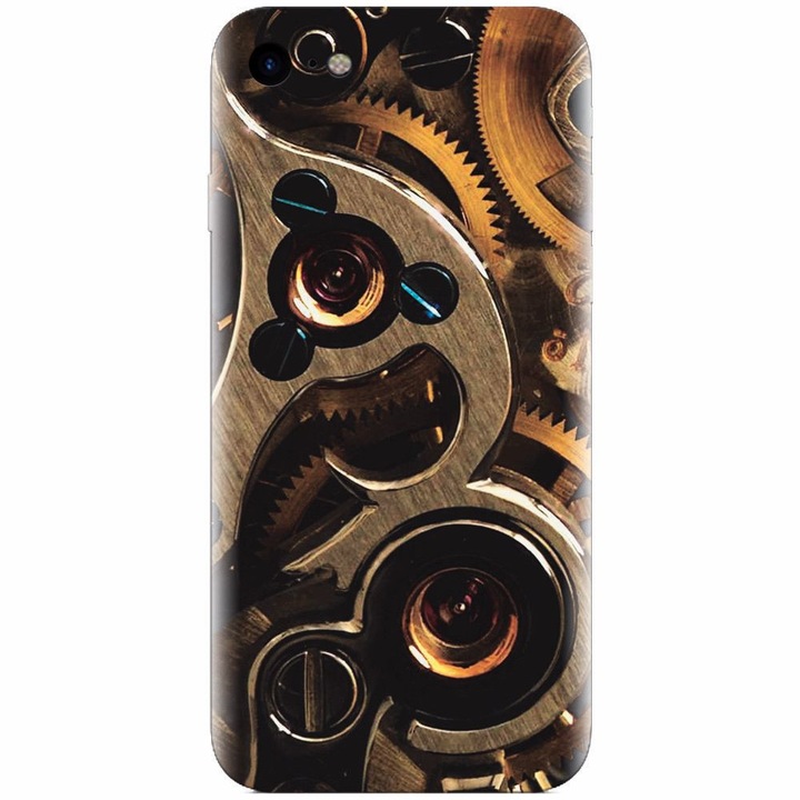 Szilikon tok Apple Iphone 5 / 5S / SE, Óramechanizmussal