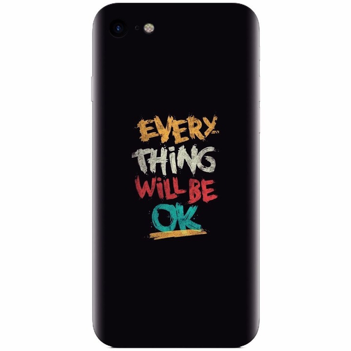 Apple Iphone 5 / 5S / SE-vel kompatibilis szilikon tok, minden rendben lesz