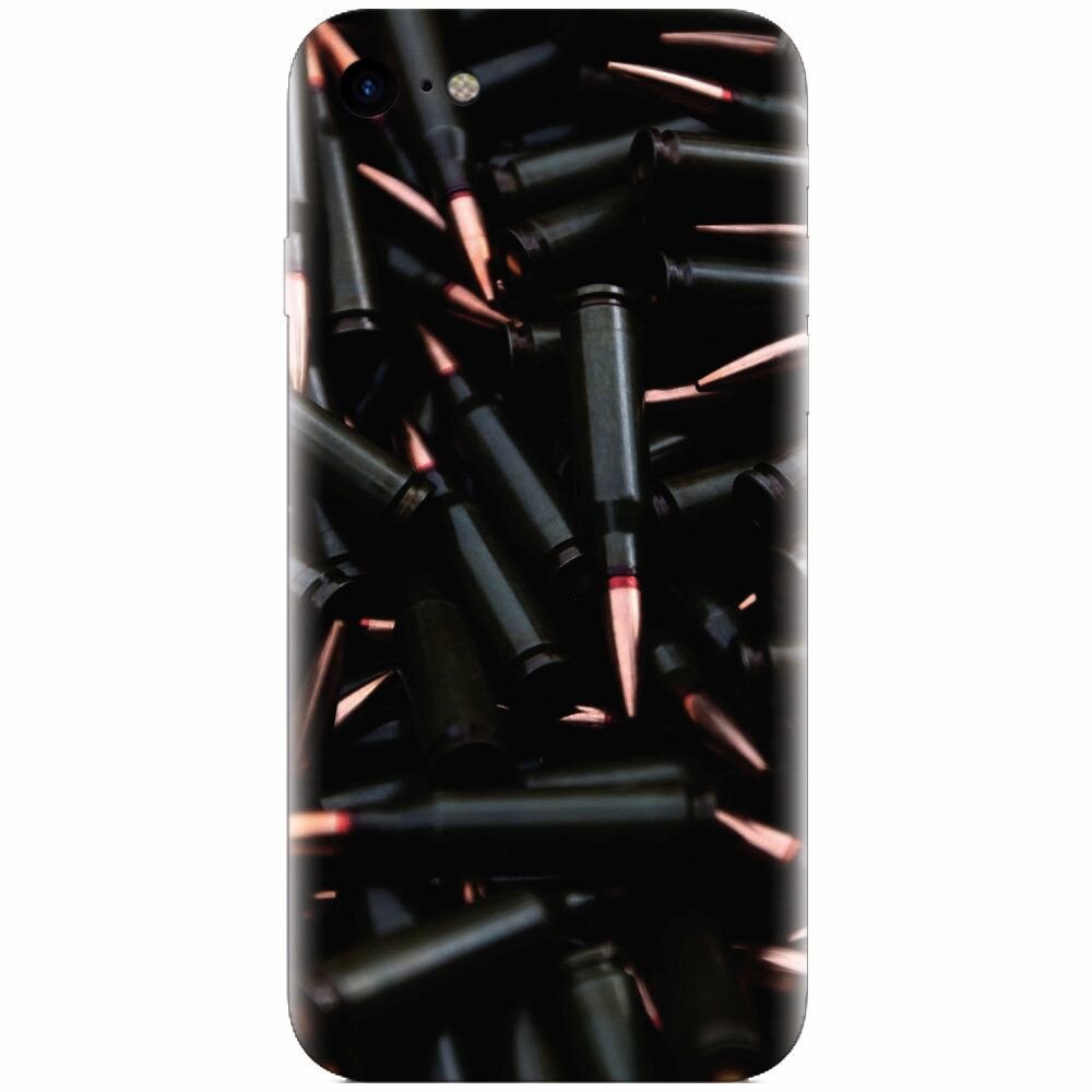 Husa silicon pentru Apple Iphone 5c, Ammunition Bullets