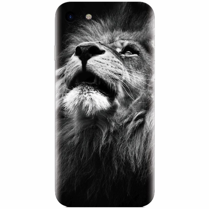 Szilikon tok Apple Iphone 5 / 5S / SE, Majestic Lion Portrait telefonhoz