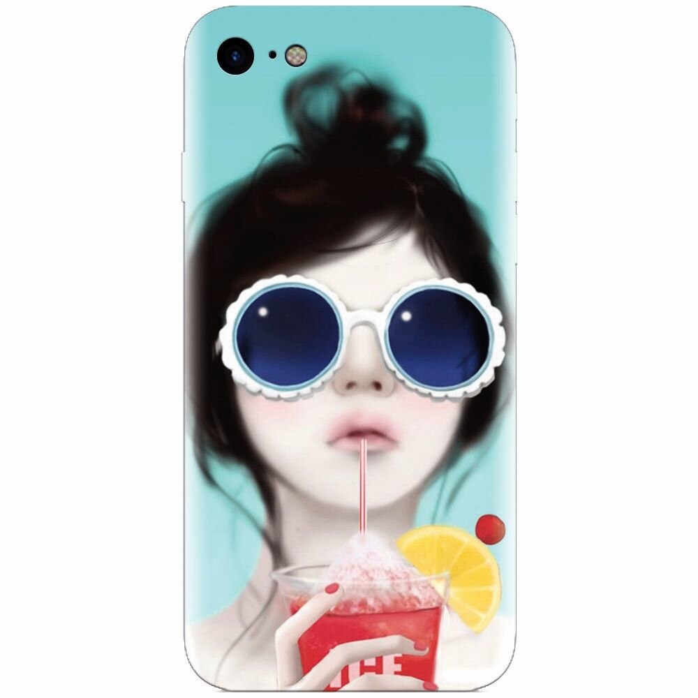 Husa silicon pentru Apple Iphone 5c, Cute Girly 001