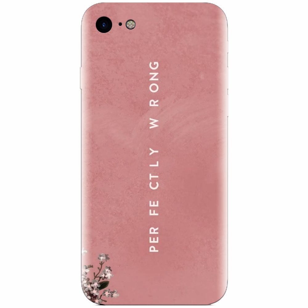 Husa silicon pentru Apple Iphone 5 / 5S / SE, Perfectly Wrong