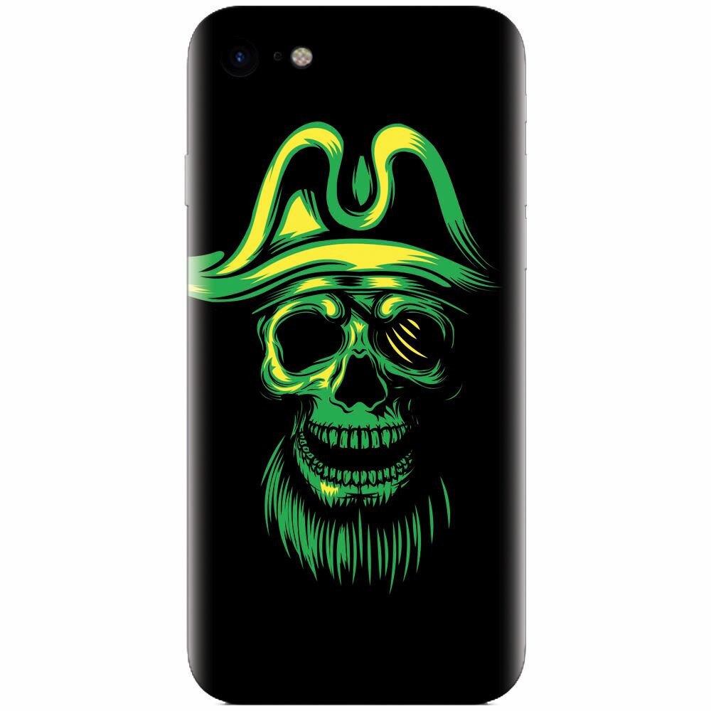 Husa silicon pentru Apple Iphone 5c, Pirate Skull