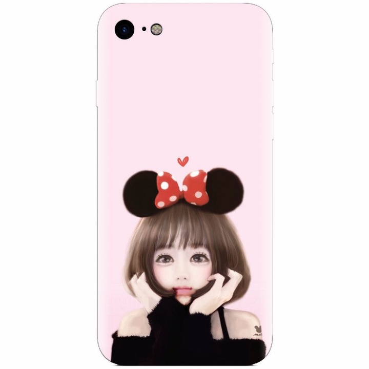 Szilikon tok Apple Iphone 5 / 5S / SE, Girly 002 telefonhoz