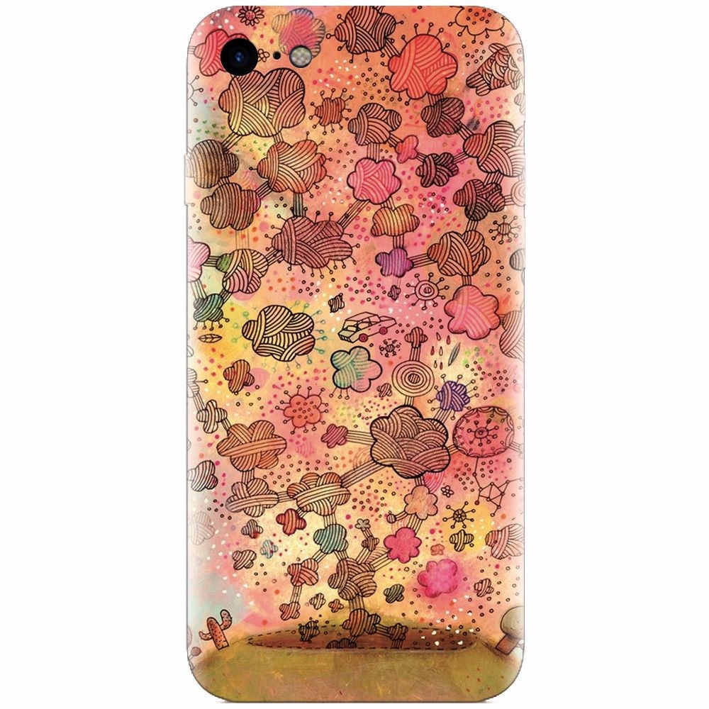 Husa silicon pentru Apple Iphone 5c, Girly X