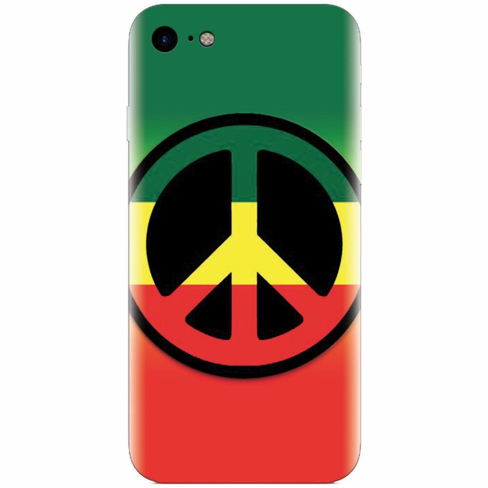 Husa silicon pentru Apple Iphone 5c, Peace