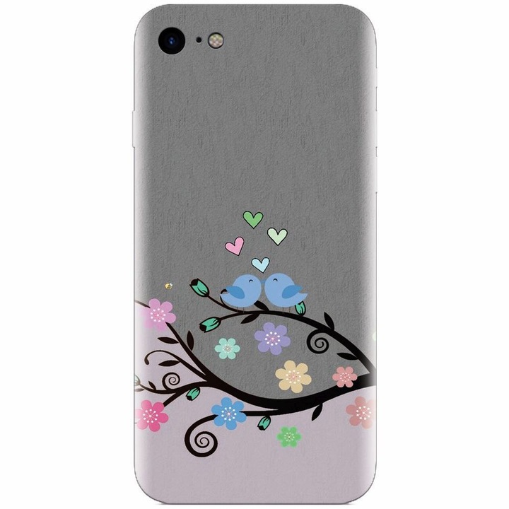 Apple Iphone 5 / 5S / SE, Bird Love telefonnal kompatibilis szilikon tok