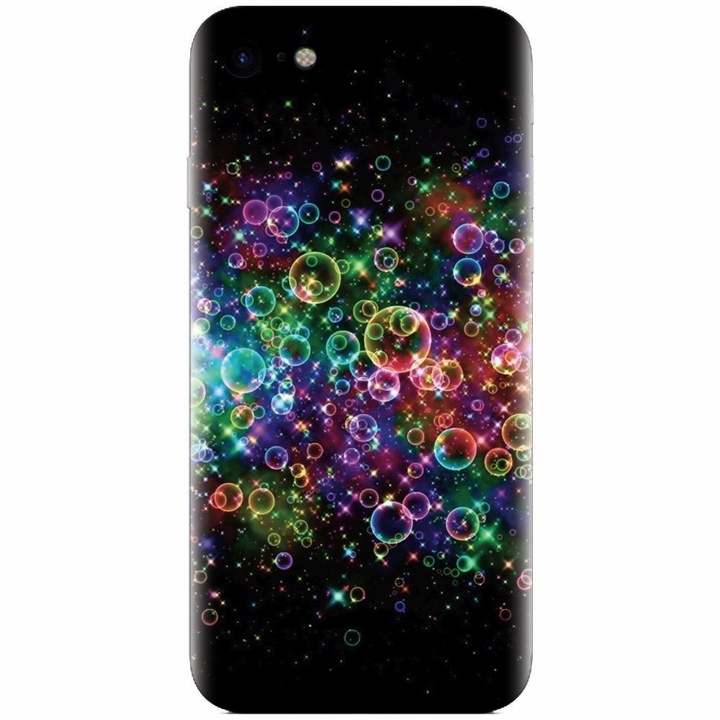 Apple Iphone 5 / 5S / SE, Rainbow Colored Soap Bubbles telefonnal kompatibilis szilikon tok