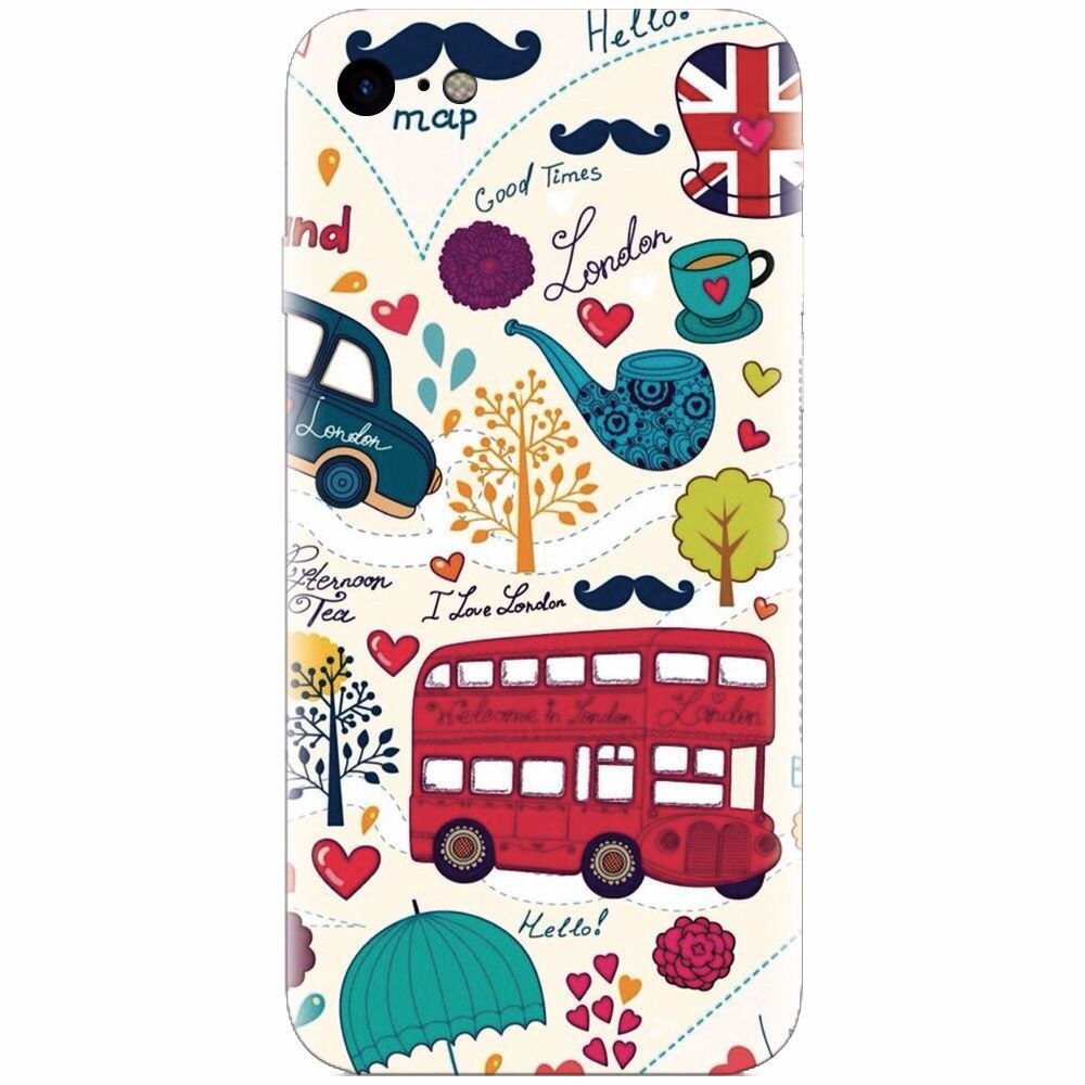Husa silicon pentru Apple Iphone 5c, Welcome In London