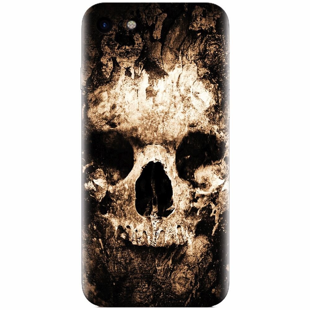 Husa silicon pentru Apple Iphone 6 Plus, Zombie Skull