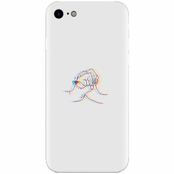 Husa silicon pentru Apple Iphone 5c, With Love Husa silicon pentru Apple Iphone 5c, With Love