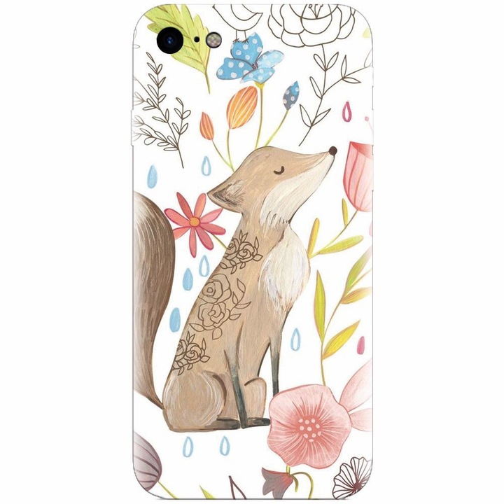 Szilikon tok Apple Iphone 5c, Fox telefonhoz