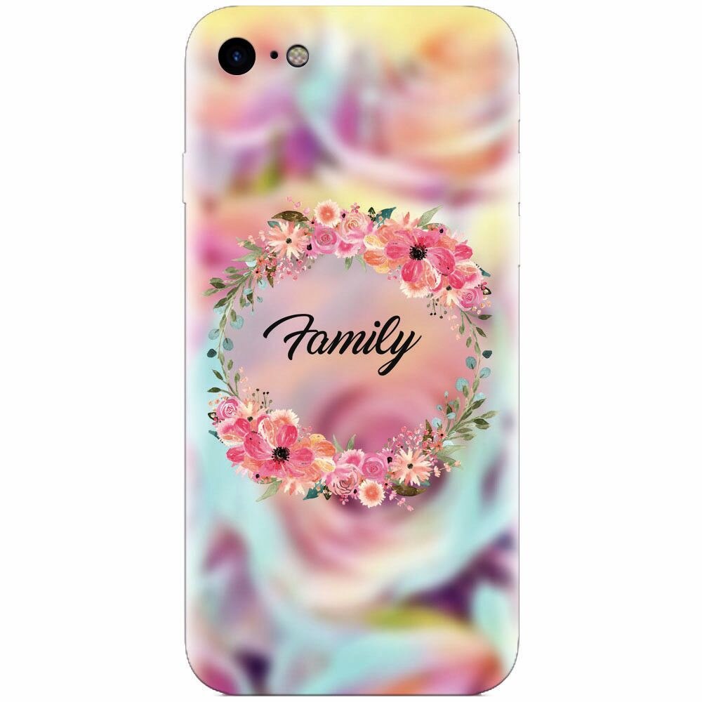 Husa silicon pentru Apple Iphone 5c, Family