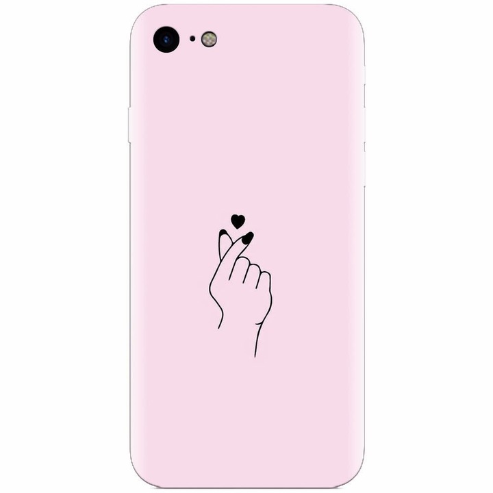 Apple Iphone 5 / 5S / SE, Simple Love készülékkel kompatibilis szilikon tok