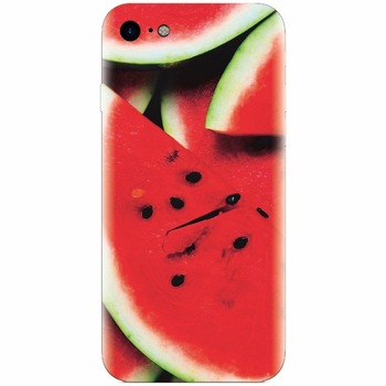 Husa silicon pentru Apple Iphone 5 / 5S / SE, S Of Watermelon Slice Husa silicon pentru Apple Iphone 5 / 5S / SE, S Of Watermelon Slice