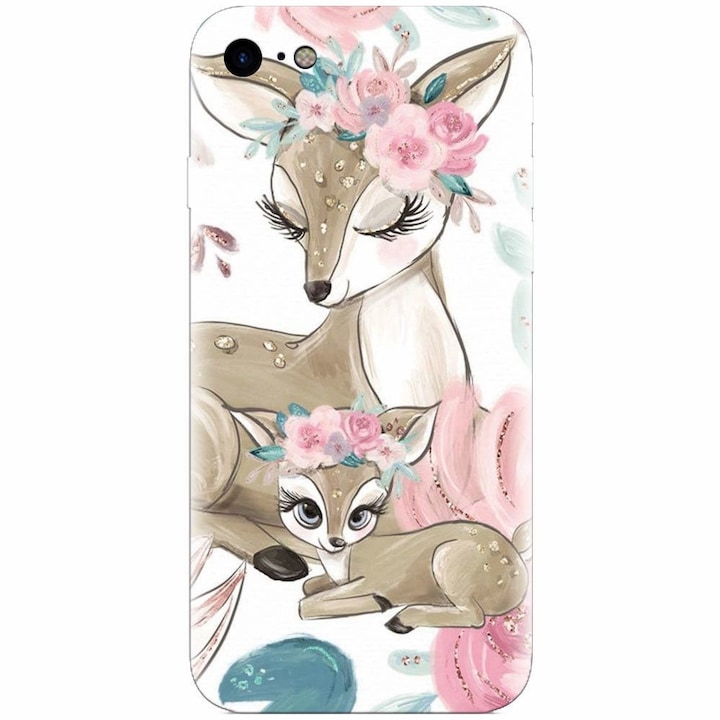 Apple Iphone 5 / 5S / SE, Deers telefonnal kompatibilis szilikon borítás