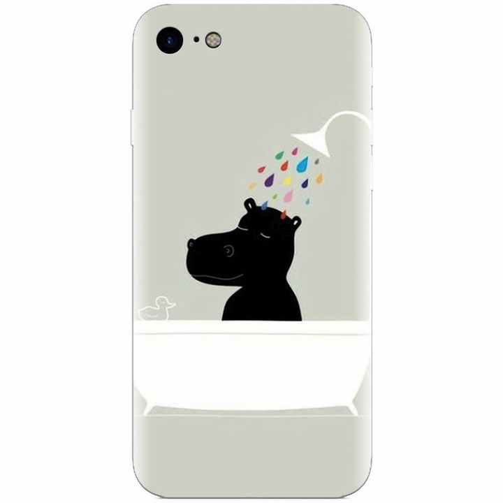 Szilikon tok Apple Iphone 5c, Hippo Bath telefonhoz