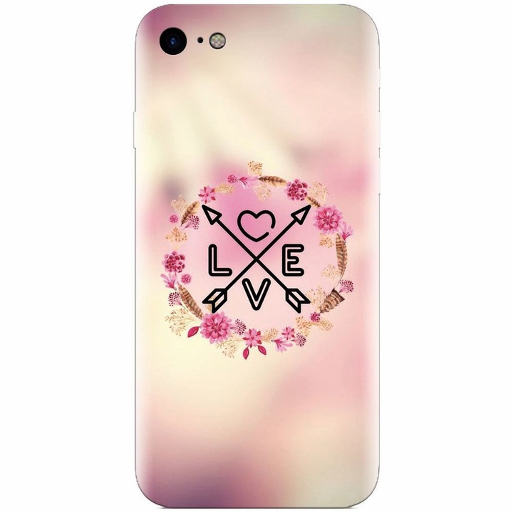 Apple Iphone 5 / 5S / SE, Love Arrow telefonnal kompatibilis szilikon borítás