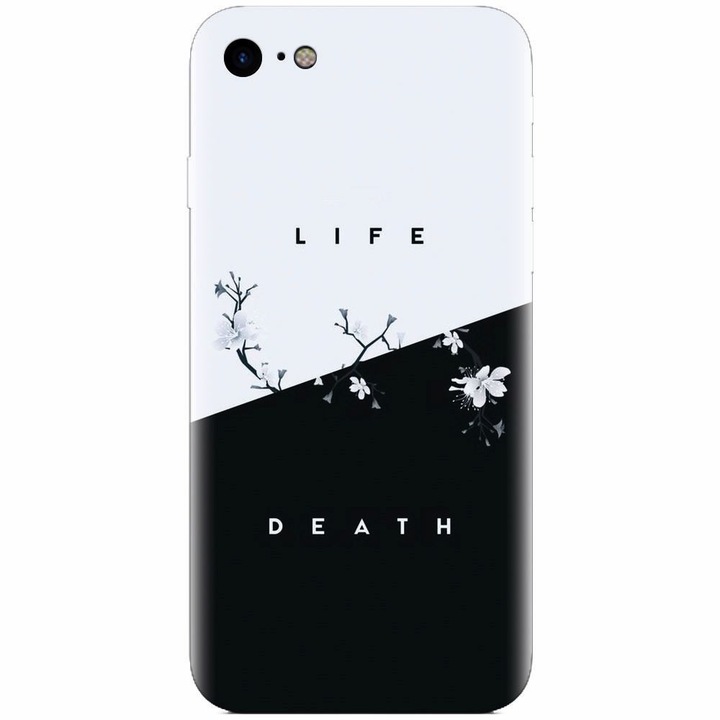 Az Apple Iphone 5 / 5S / SE, Life Vs Death telefonnal kompatibilis szilikon tok
