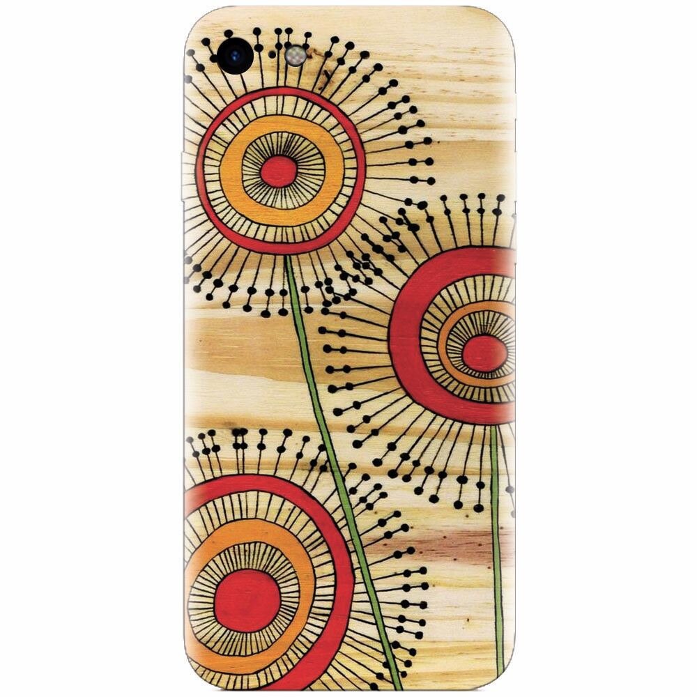 Husa silicon pentru Apple Iphone 8, Dandelions